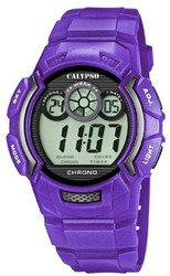 Relógio masculino Calypso K5592/4 esporte roxo