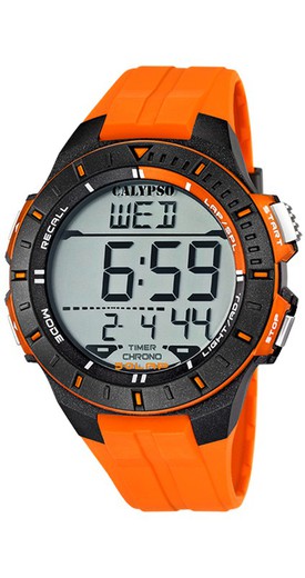Reloj Calypso Hombre K5607/1 Sport Naranja