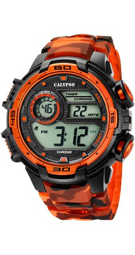 Reloj Calypso Hombre K5723/5 Sport Naranja