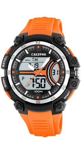 Reloj Calypso Hombre K5779/1 Sport Naranja