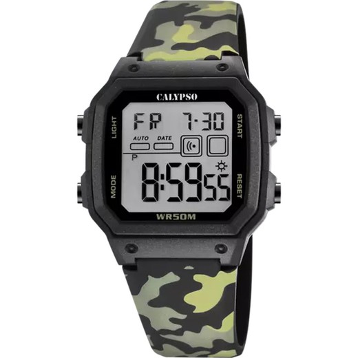 Reloj Calypso Hombre K5812/4 Sport Verde Militar