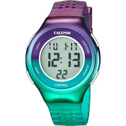 Rellotge Calypso Home K5841/2 Sport Verd Degradat Morada