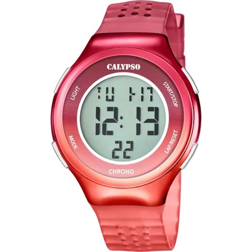 Reloj Calypso Hombre K5841/5 Sport Rojo Degradado