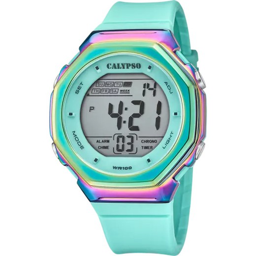Reloj Calypso Hombre K5842/1 Sport Azul Celeste