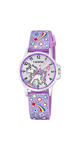 Reloj Calypso Infantil K5776/6 Sport Lila