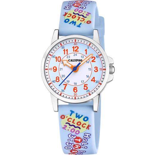 Reloj Calypso Infantil K5824/3 Sport Azul Celeste