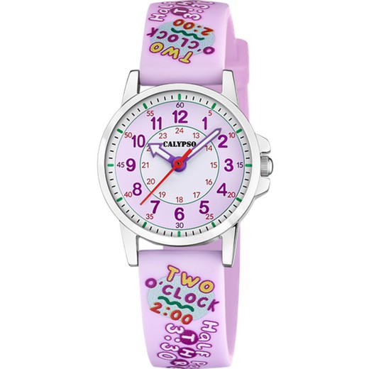 Reloj Calypso Infantil K5824/4 Sport Lila