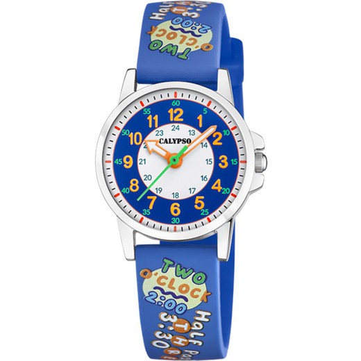 Reloj Calypso Infantil K5824/6 Sport Azul