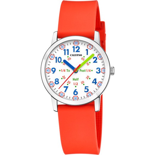 Reloj Calypso Infantil K5825/5 Sport Rojo