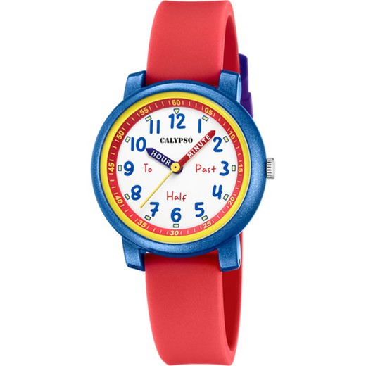 Reloj Calypso Infantil K5827/5 Sport Rojo