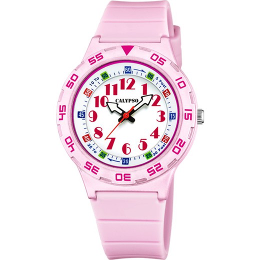 Reloj Calypso Infantil K5828/1 Sport Rosa