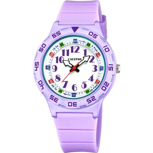 Reloj Calypso Infantil K5828/3 Sport Lila