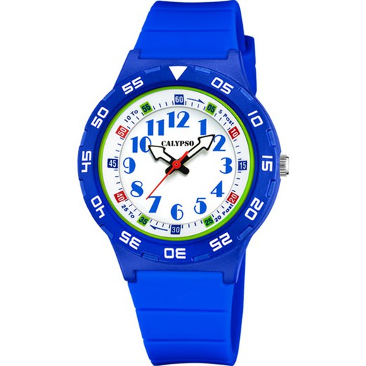 Reloj Calypso Infantil K5828/4 Sport Azul