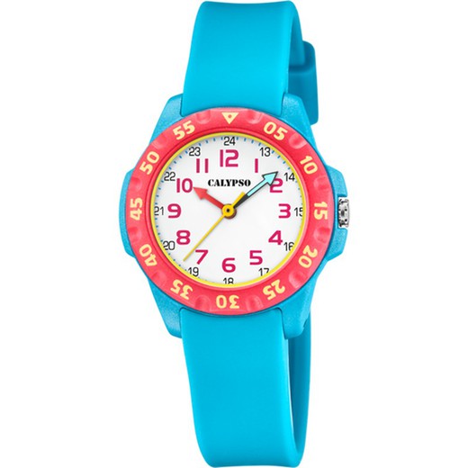 Reloj Calypso Infantil K5829/3 Sport Azul Celeste