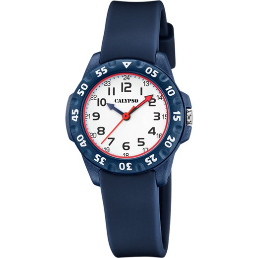 Reloj Calypso Infantil K5829/5 Sport Azul Oscuro