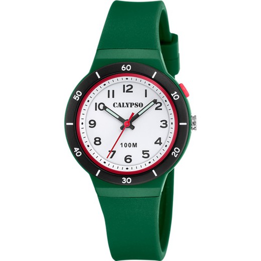 Reloj Calypso Infantil K5848/4 Sport Verde