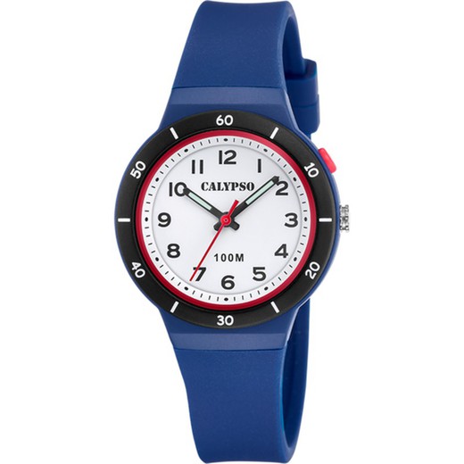 Reloj Calypso Infantil K5848/5 Sport Azul