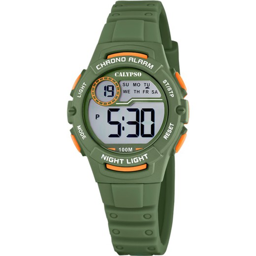Reloj Calypso Infantil K5852/4 Sport Verde