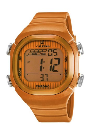 Reloj Calypso Mujer K5581/5 Sport Naranja