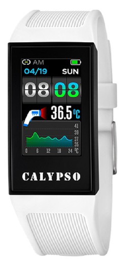 Reloj Calypso Smartwatch K8501/1 Sport Blanco