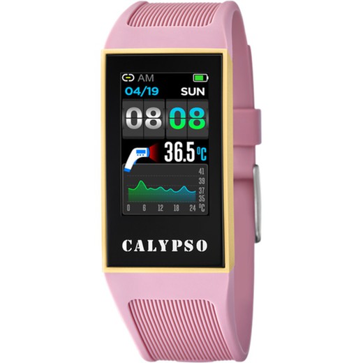 Calypso Smartwatch K8502/1 Relógio Esportivo Rosa