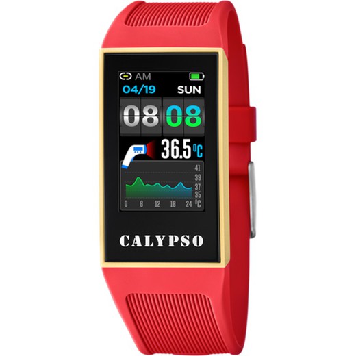 Reloj Calypso Smartwatch K8502/3 Sport Rojo
