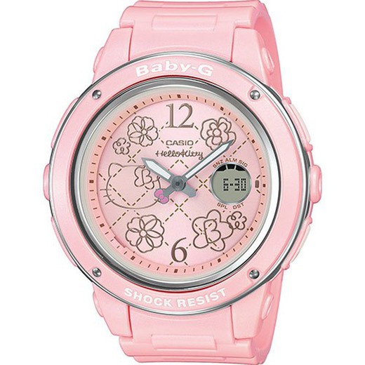 Casio Baby-G BGA-150KT-4BER Hello Kitty roze horloge