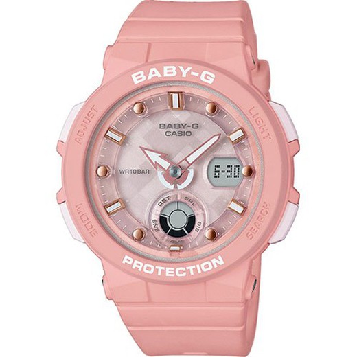 Casio Baby-G Women's Watch BGA-250-4AER Pink
