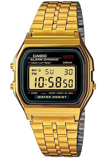 Orologio digitale Casio A159WGEA-1EF Gold