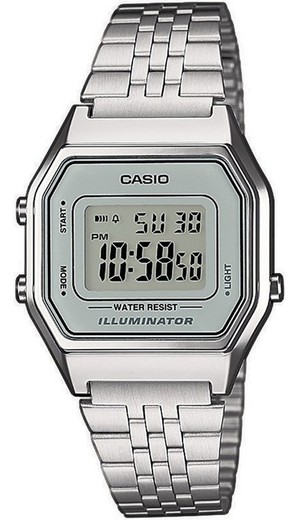 Reloj Casio Digital Mujer Acero LA680WEA-7EF