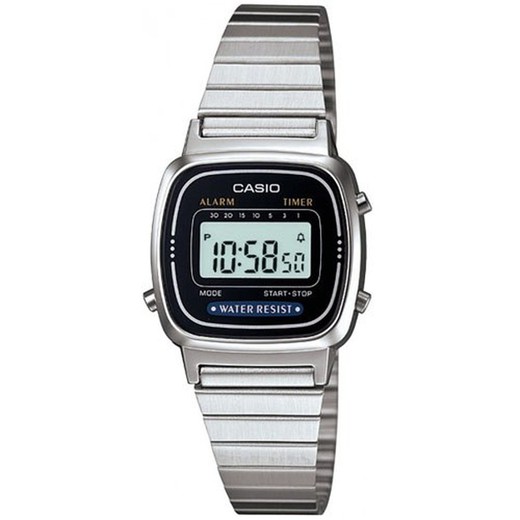 Casio Digital Γυναικείο Ρολόι LA670WEA-1EF