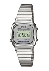 Casio Original LA670WEMY-9EF Reloj Mujer Digital Metal Dorado