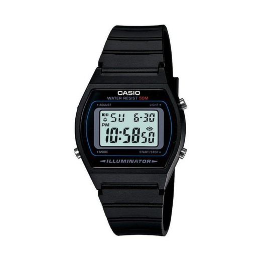Casio Digital W-202-1AVEF horloge