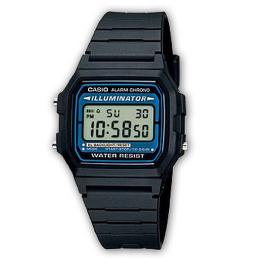 Montre de sport rétro Casio F-105W-1AWYEF