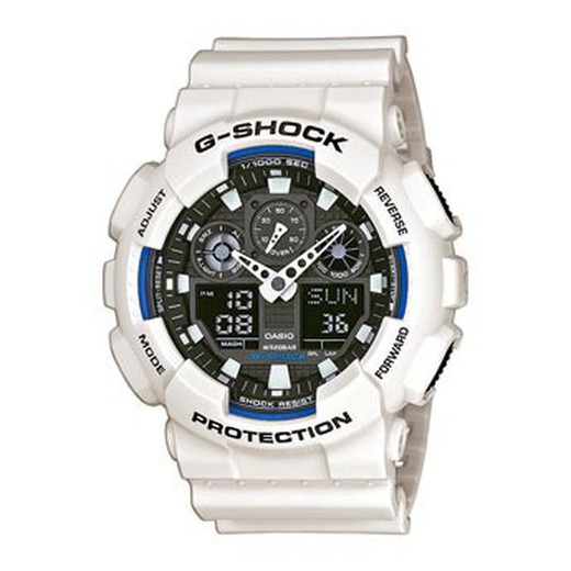 Casio G-Shock wit GA-100B-7AER horloge