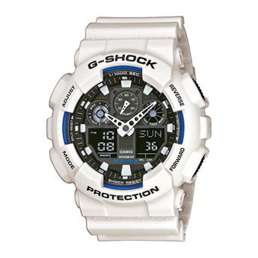 Rellotge Casio G-Shock Blanc GA-100B-7AER