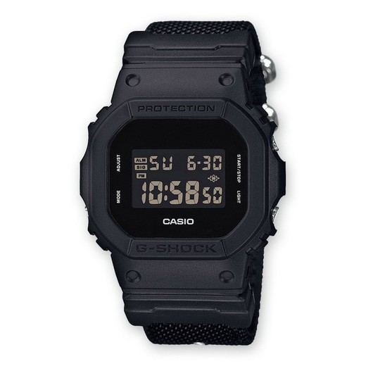 Reloj Casio G-Shock DW-5600BBN-1ER Negro Tela