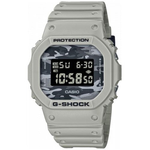 Orologio Casio G-Shock DW-5600CA-8ER grigio sportivo