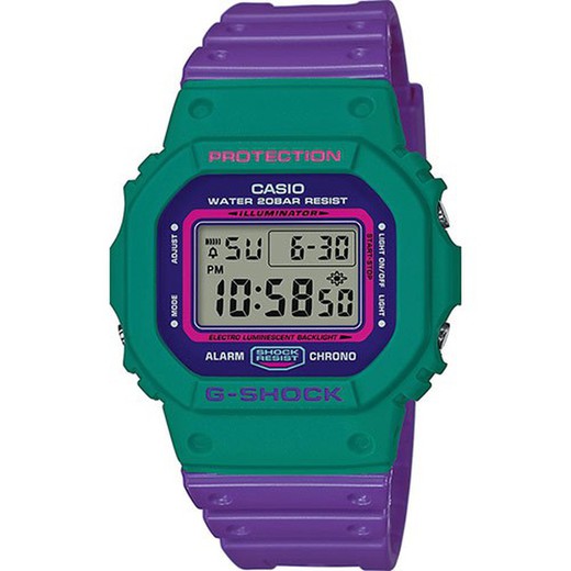 Reloj Casio G-Shock DW-5600TB-6ER Lila Verde