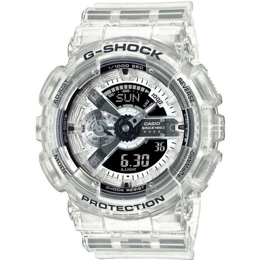 Przezroczysty sportowy zegarek Casio G-Shock DW-6940RX-7AER