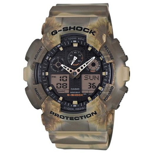 Reloj Casio G-Shock GA-100MM-5AER Camuflaje Arena