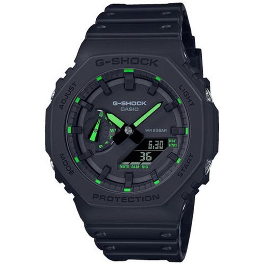 Casio G-Shock GA-2100-1A3ER Sport Zwart Horloge
