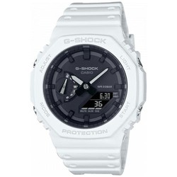 Casio G-Shock GA-2100-7AER Sportowy biały zegarek