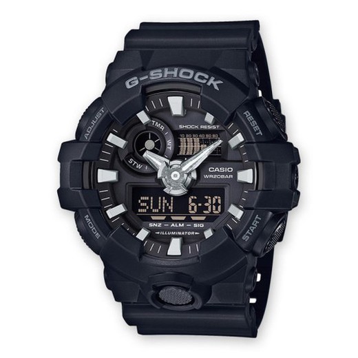 Zegarek Casio G-Shock GA-700-1BER Czarny