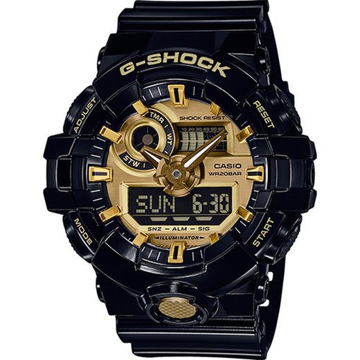 Casio G-Shock GA-710GB-1AER Schwarze Uhr