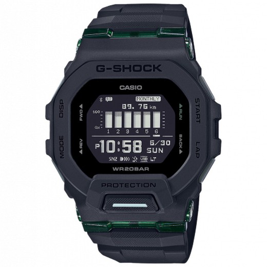 Μαύρο ρολόι Casio G-Shock GBD-200UU-1ER