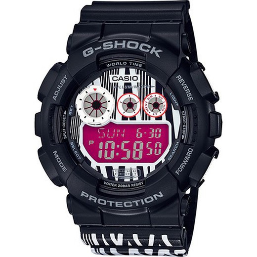 Reloj Casio G-Shock GD-120LM-1AER Zebra Negro