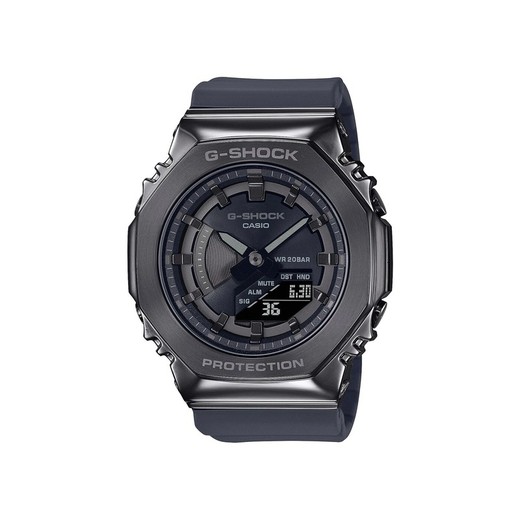 Μαύρο ρολόι Casio G-Shock GM-S2100B-8AER