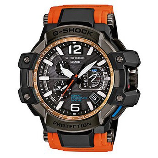 Casio G-Shock GPW-1000-4AER Gravitymaster GPS oranje horloge