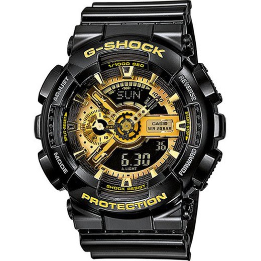 Ανδρικό ρολόι Casio G-Shock GA-110GB-1AER G-SPECIAL Μαύρο